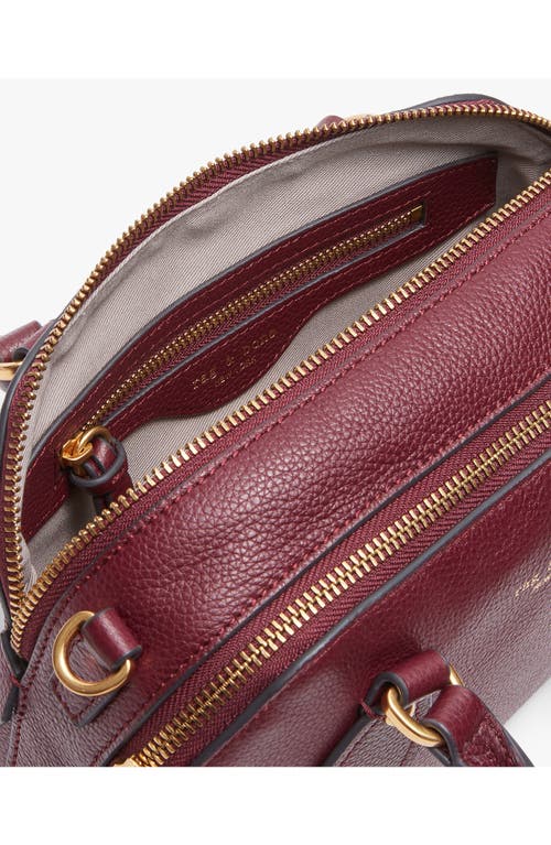 Rag & Bone Gramercy Small Satchel Bag In Burgundy