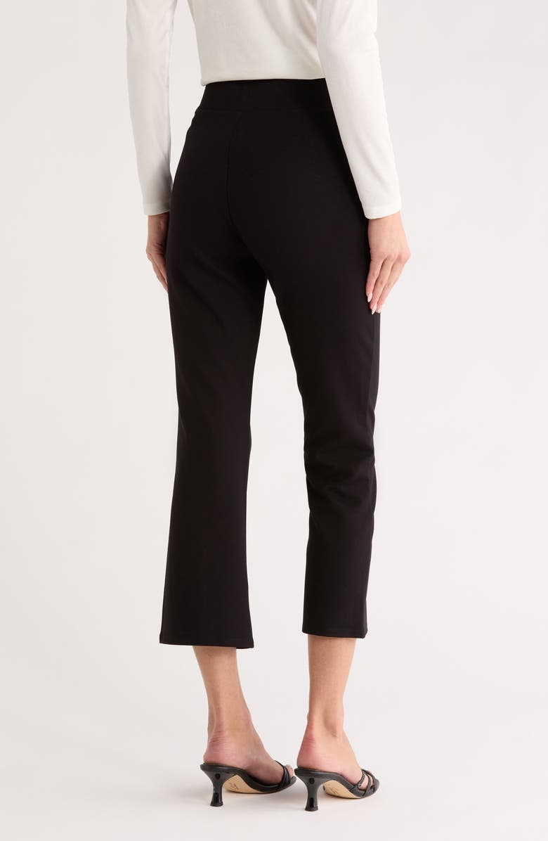 L'AGENCE Kayden High Waist Pull-On Flare Pants, Alternate, color, Black