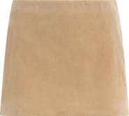 Joe's Faux Suede Miniskirt