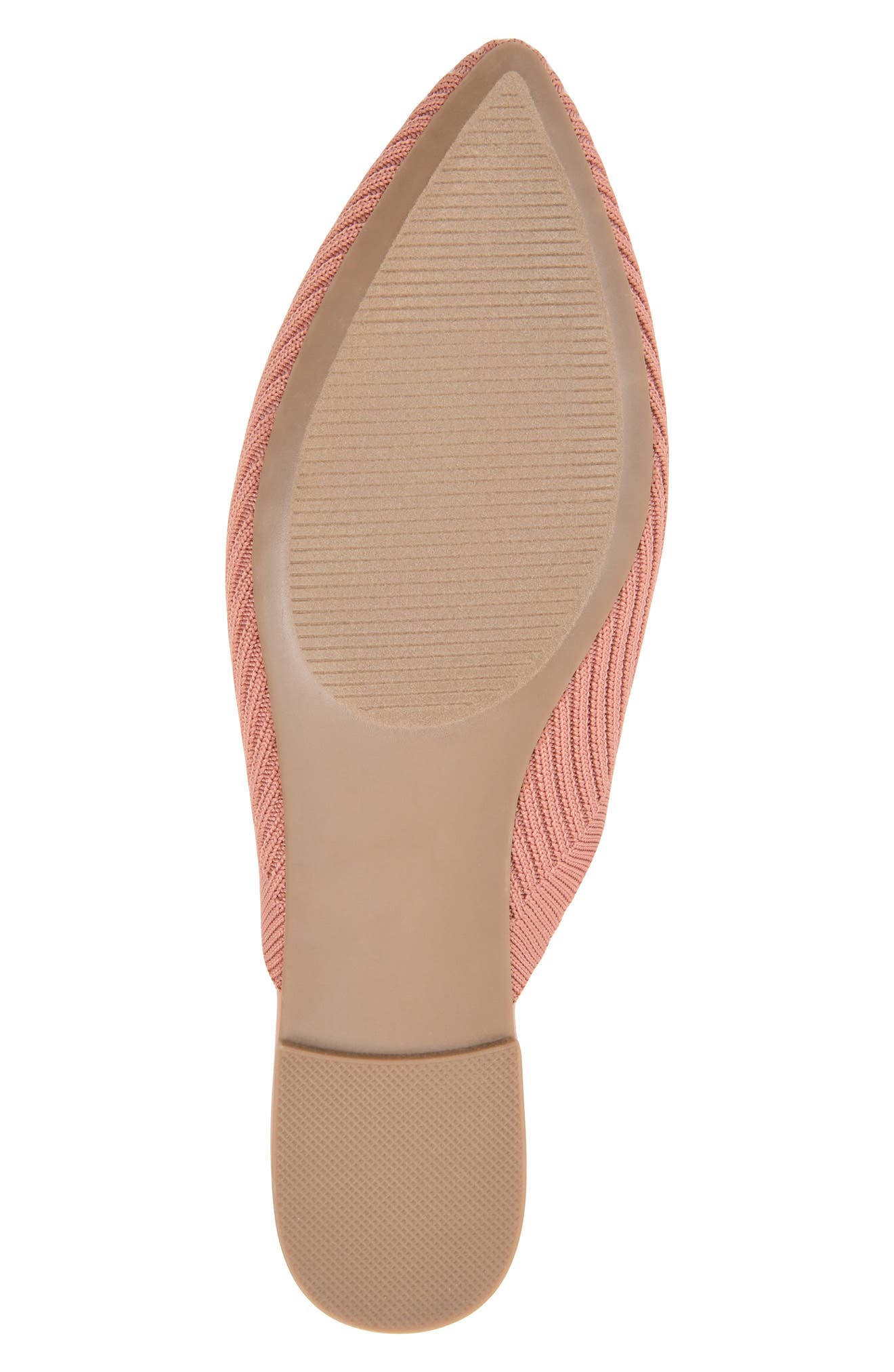 Journee Collection Aniee Knit Mule, Alternate, color, Clay