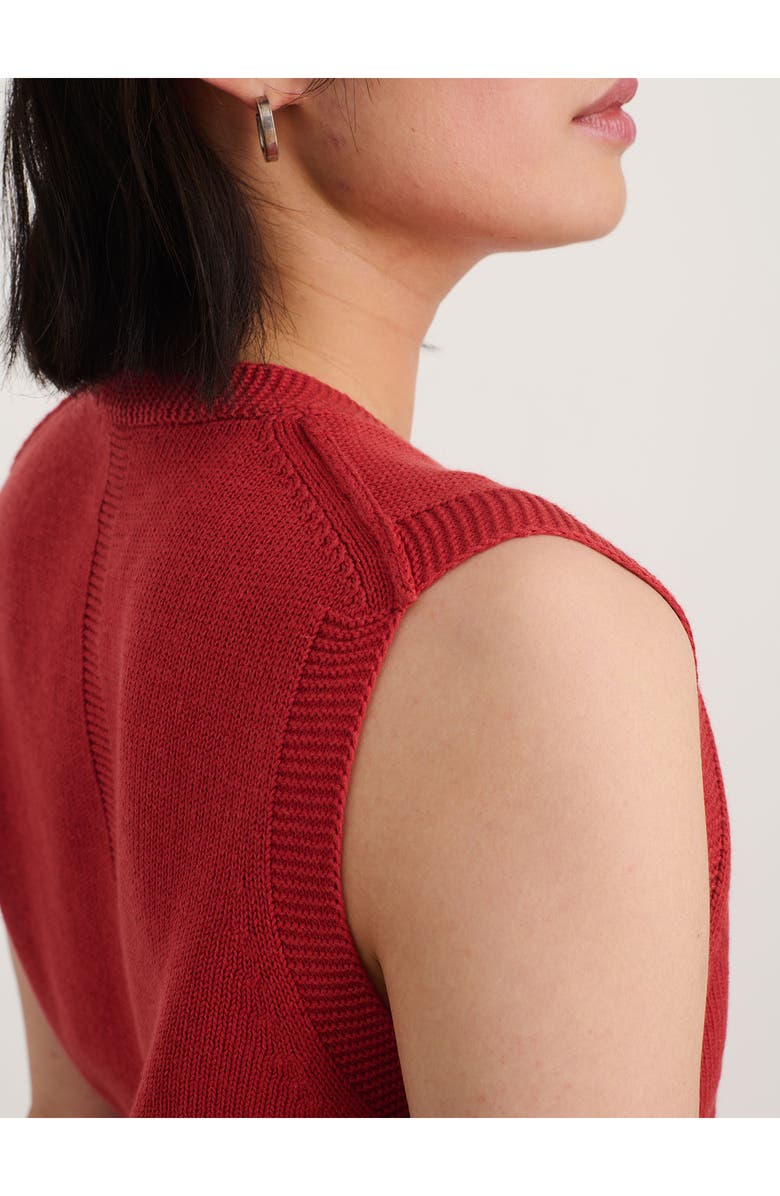 Alex Mill Becca Embroidered Vest, Alternate, color,