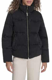 Western Denim Puffer Jacket