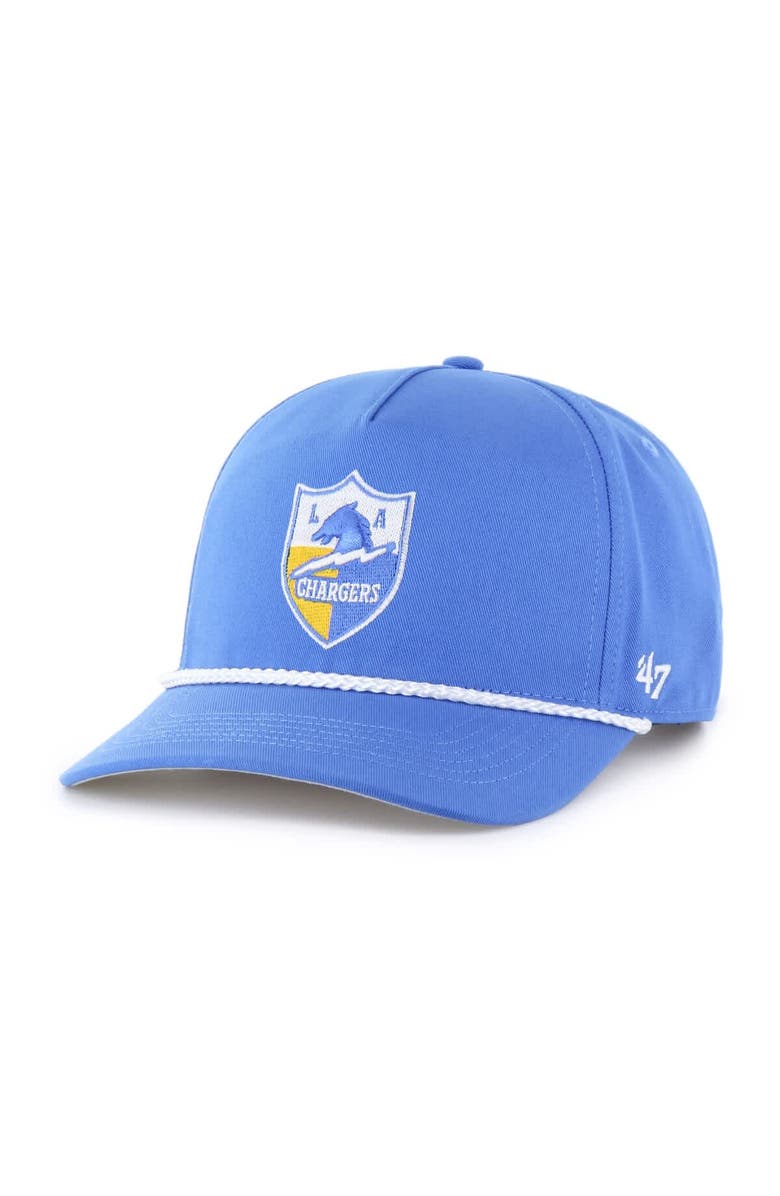 '47 Men's '47  Powder Blue Los Angeles Chargers Rope Hitch Adjustable Hat, Main, color, Powder Blue