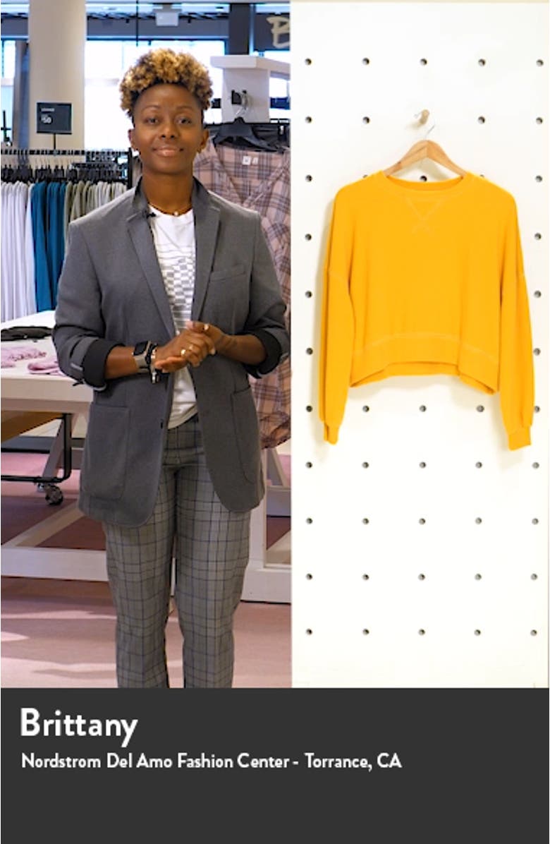 Fool for Fall Crop Sweatshirt, sales video thumbnail