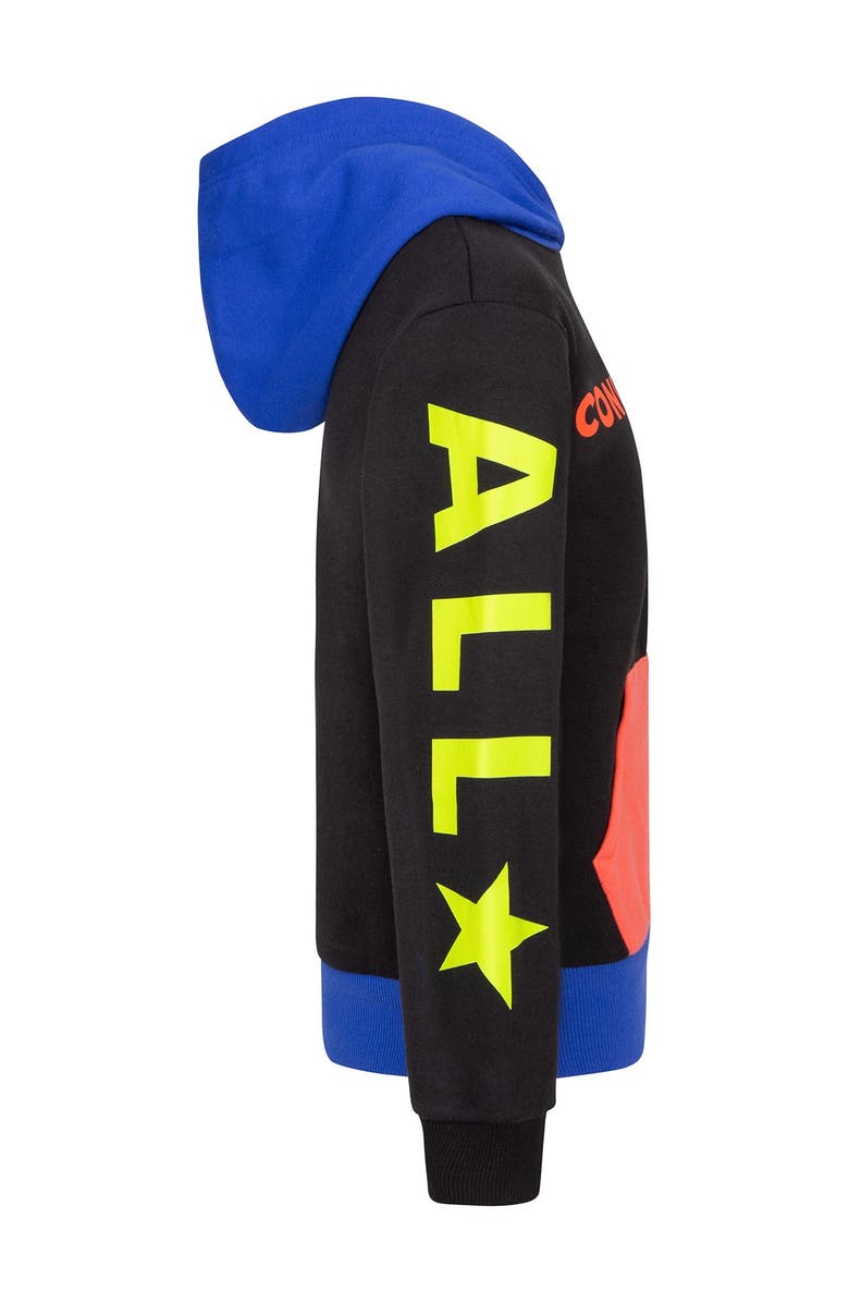 Converse All Star Colorblock Hoodie, Alternate, color,