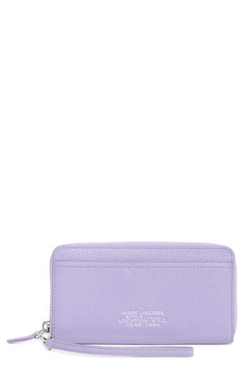 Shop Marc Jacobs The Continental Leather Wristlet