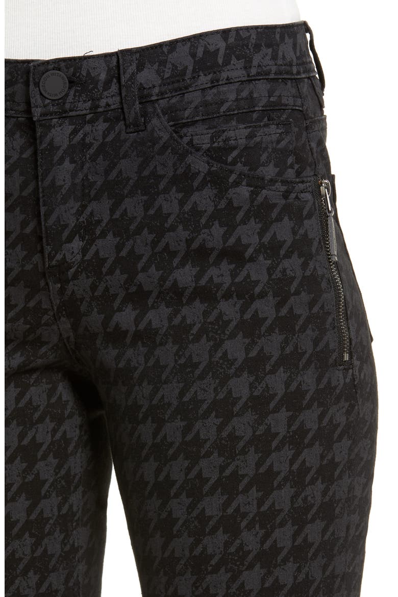 Ab-Solution Side Zip Crop Skinny Jeans (Nordstrom Exclusive), Alternate, color, BLACK