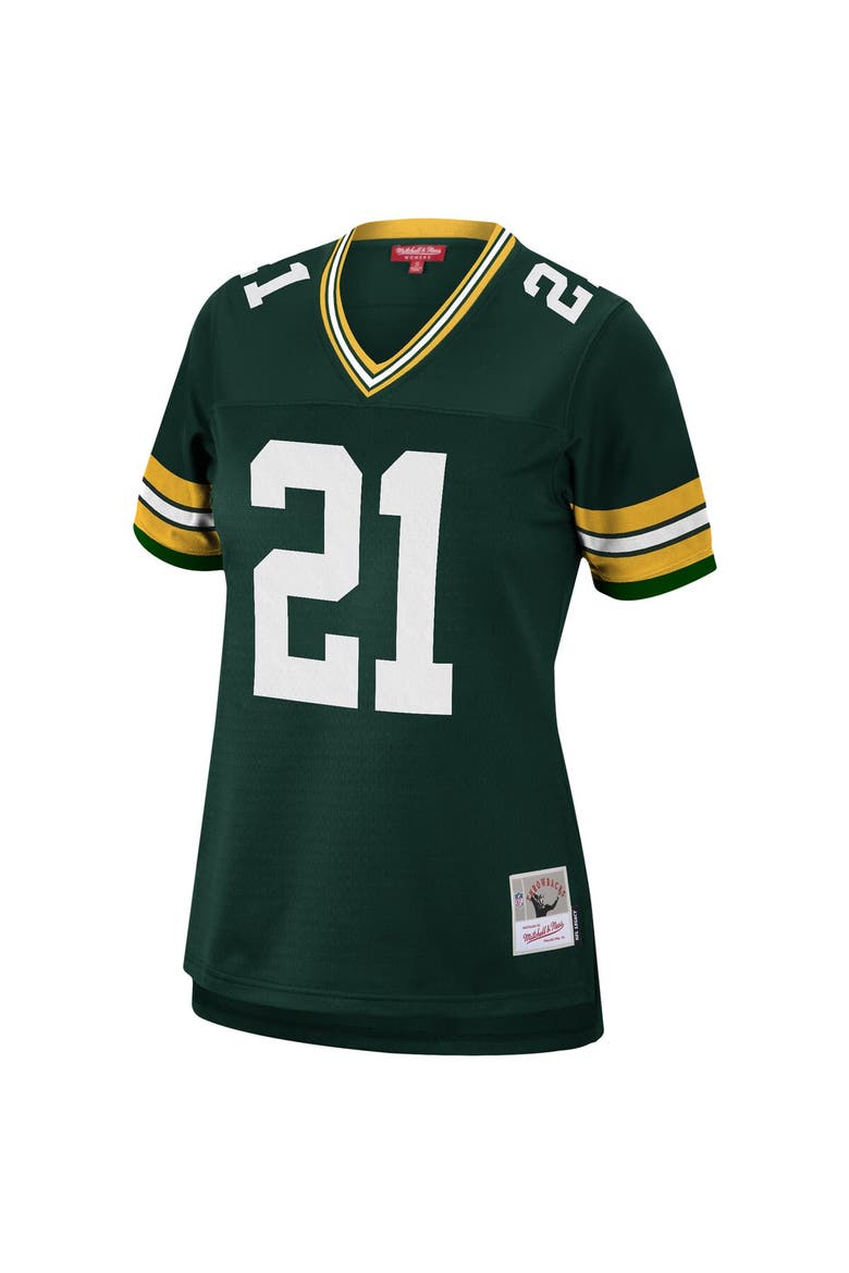 Women's Mitchell & Ness Charles Woodson Green Green Bay Packers 2010 Legacy Replica Player Jersey, Alternate, color, Green