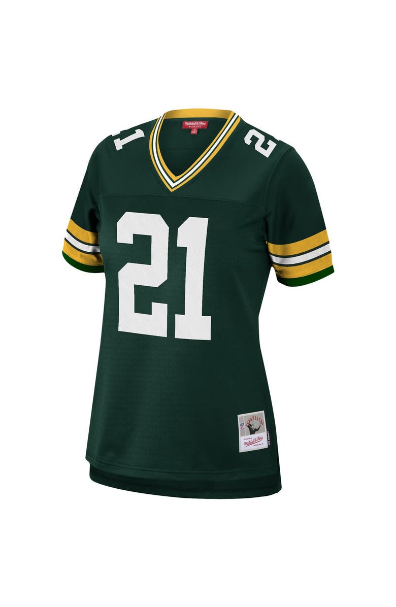 Mitchell & Ness Women's Mitchell & Ness Charles Woodson Green Green Bay Packers 2010 Legacy Replica Player Jersey, Alternate, color, Green