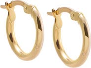 BY ADINA EDEN Solid Lightweight Hoop Earring 14K