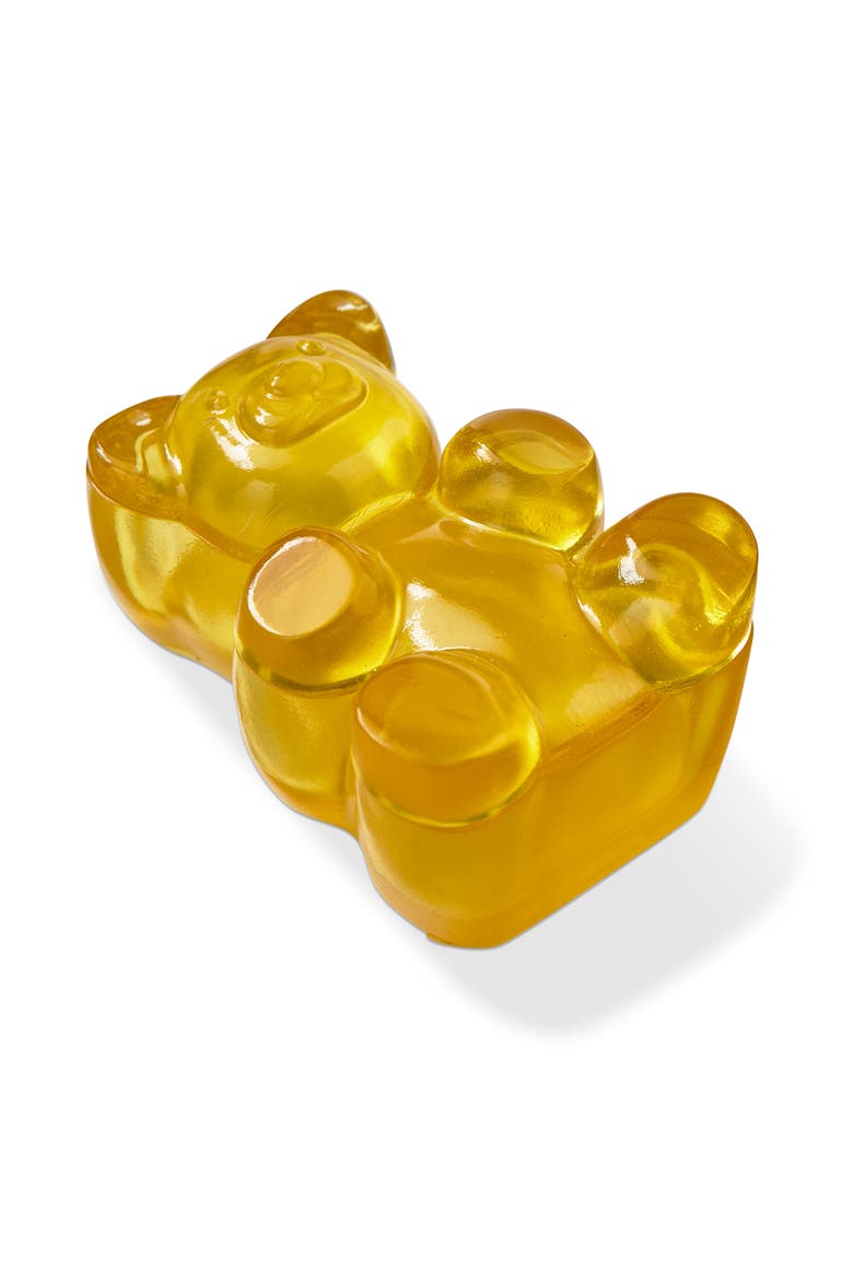 Yellow Gummy Bear Trinket Dish Decorative Tray for Everyday Use, Main, color, Yellow