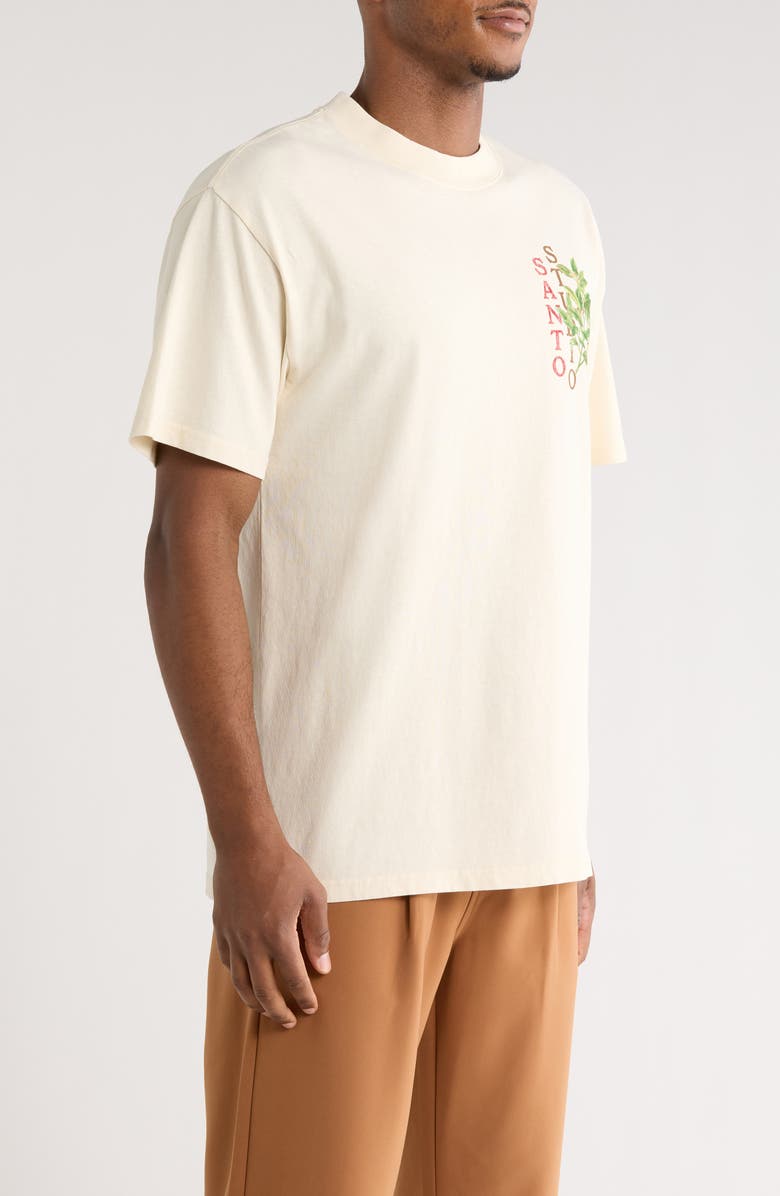 SANTO STUDIO Lemon Drappo Cotton Graphic T-Shirt, Alternate, color, 