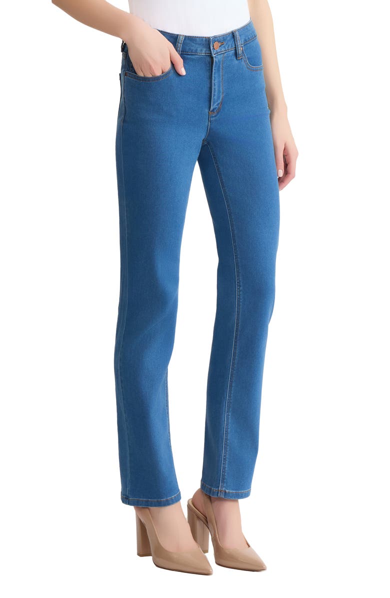 Jones New York Lexington Straight Leg Jeans, Alternate, color, 