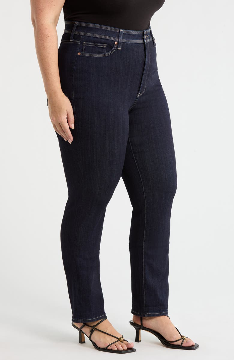 NYDJ Marilyn Cuffed Straight Leg Jeans, Alternate, color, Morningtides