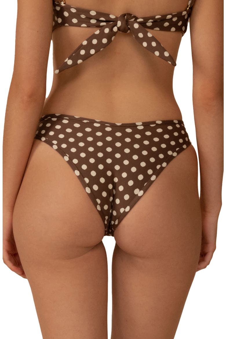 Vivian Lulu Polka Dot Bikini Bottoms, Alternate, color, VIVIAN