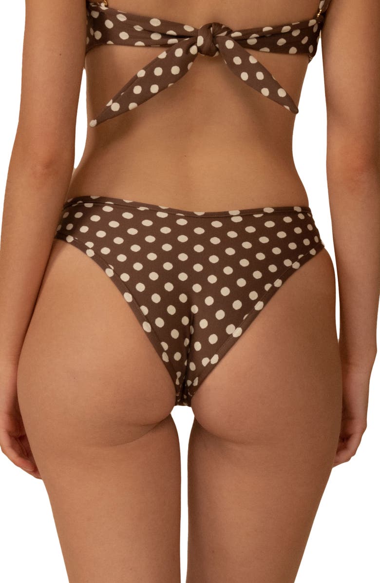 MONTCE Vivian Lulu Polka Dot Bikini Bottoms, Alternate, color, Vivian