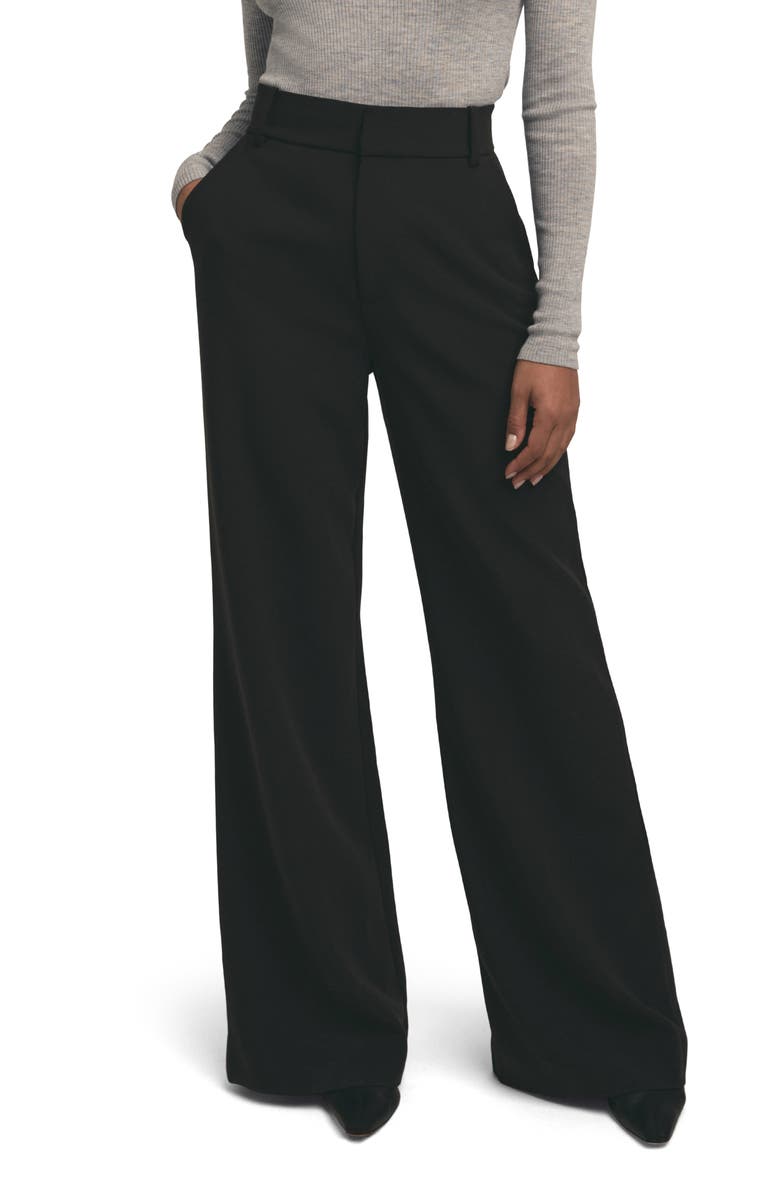 Favorite Daughter The Jones Wide Leg Pants, Main, color, Black