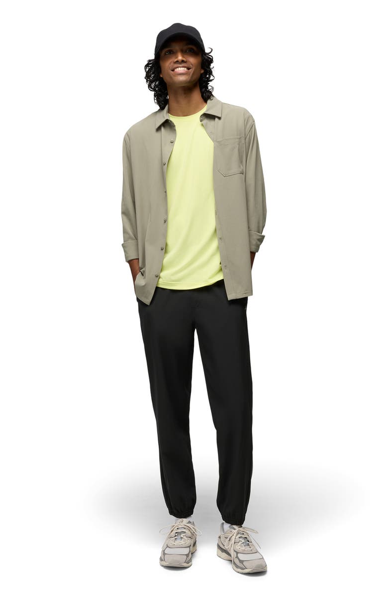 prAna Hybridizer Breathe Performance Joggers, Alternate, color, Black