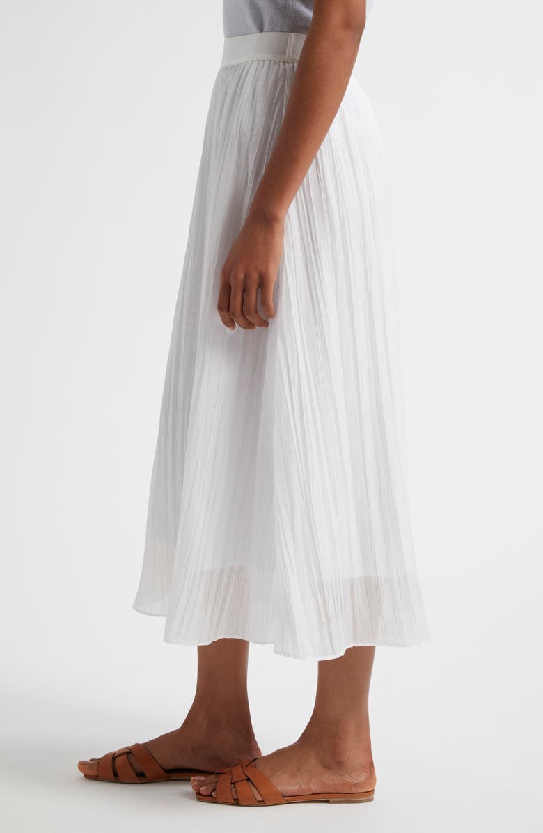 MARGARET O'LEARY Winona Crinkle Pleat Skirt, Alternate, color, 