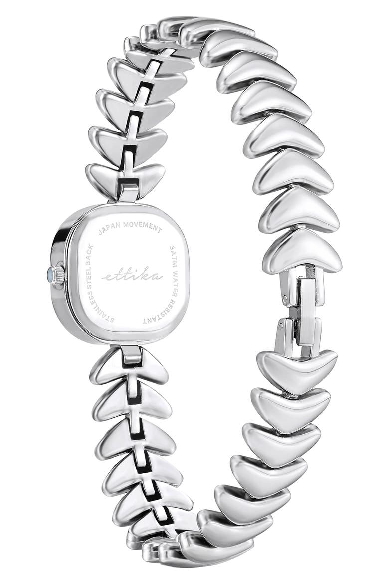 Metal Moderna Bracelet Watch, Alternate, color, SILVER