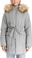 Modern Eternity Maternity Rachel - 3 in 1 Maternity Coat With Belt