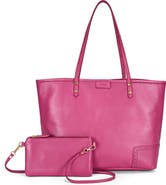 OLD TREND Camellia Medium Reversible Leather Tote