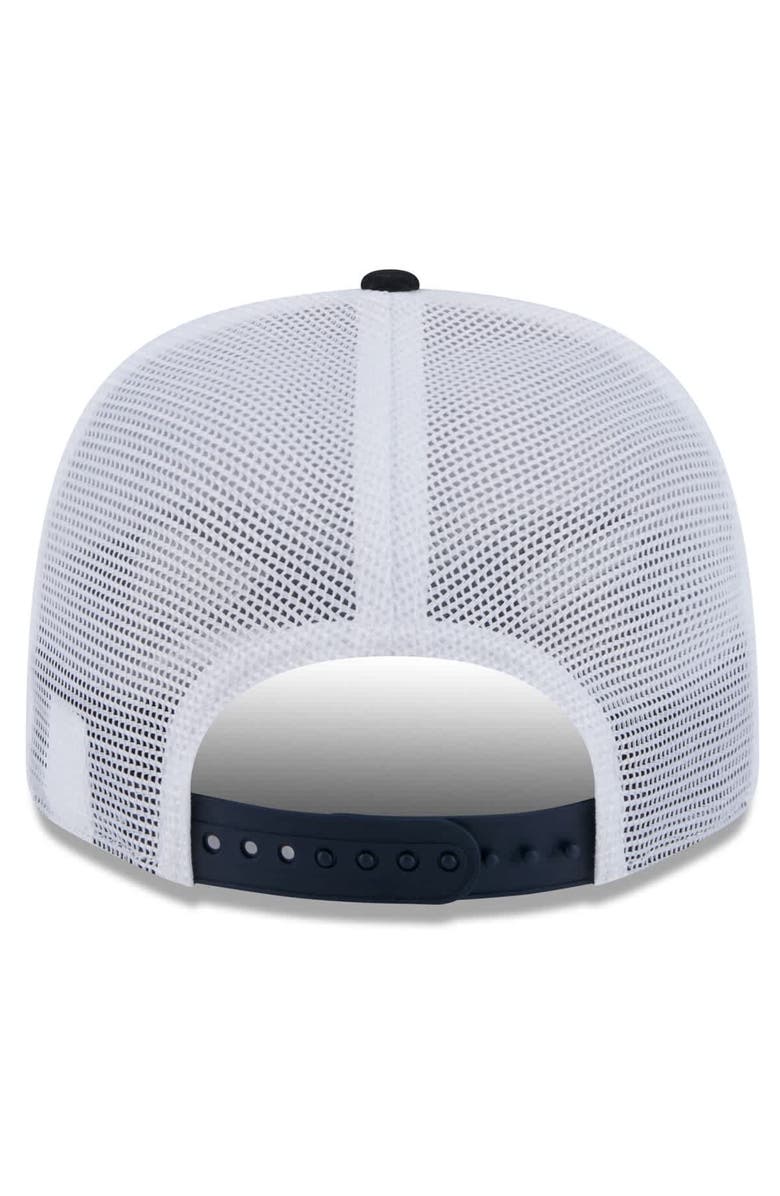 New Era Men's New Era  White/Navy New York Yankees 2025 Spring Training 9SEVENTY Stretch-Snap Trucker Hat, Alternate, color, 