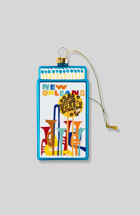 Matchbook Ornament - New Orleans