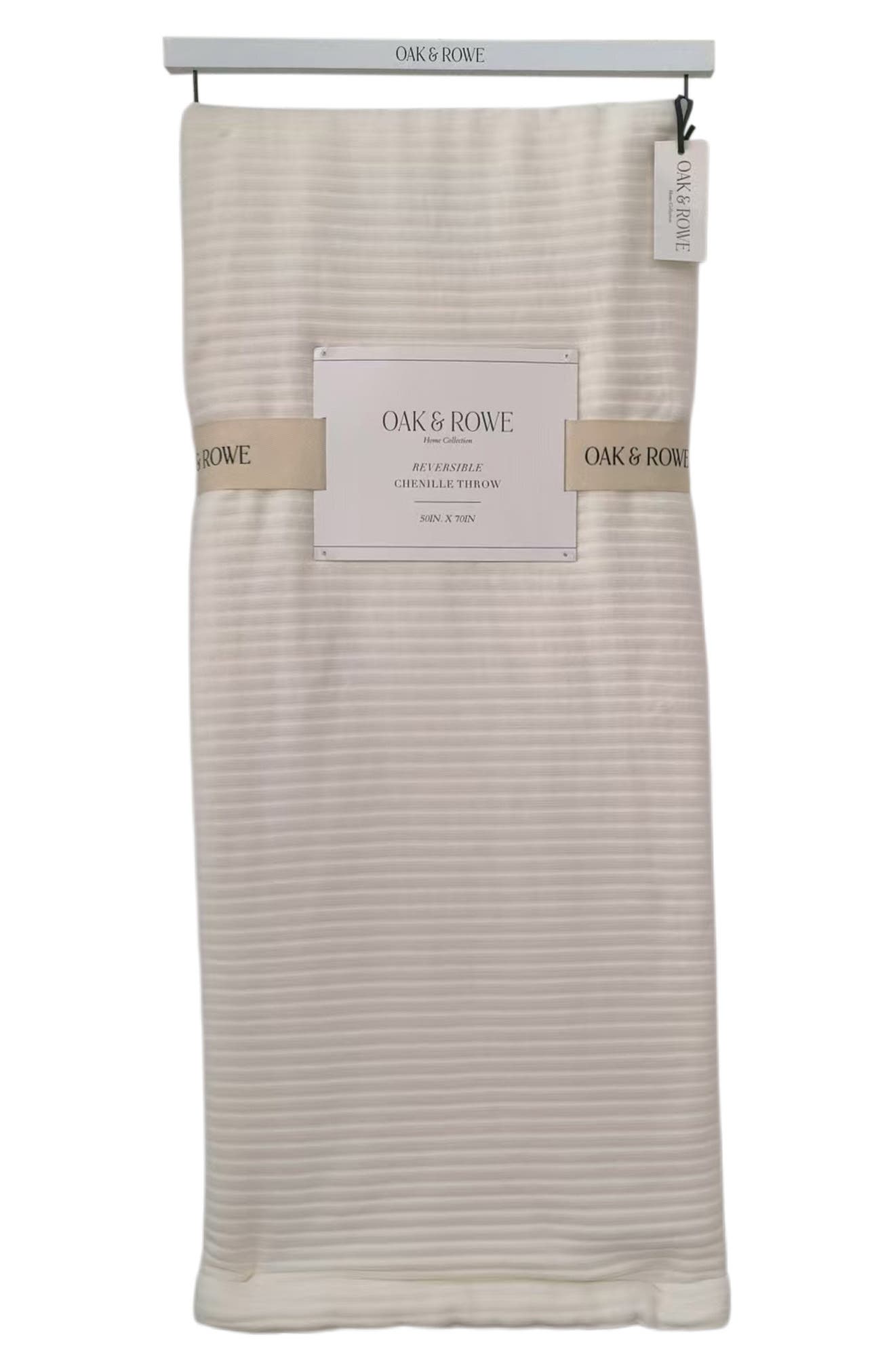 ARTISAN 34 Reversible Chenille Throw Blanket