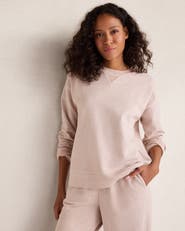 Haven Well Within Organic Cotton Terry Crewneck