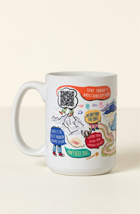 Common Misconceptions Trivia QR Mug