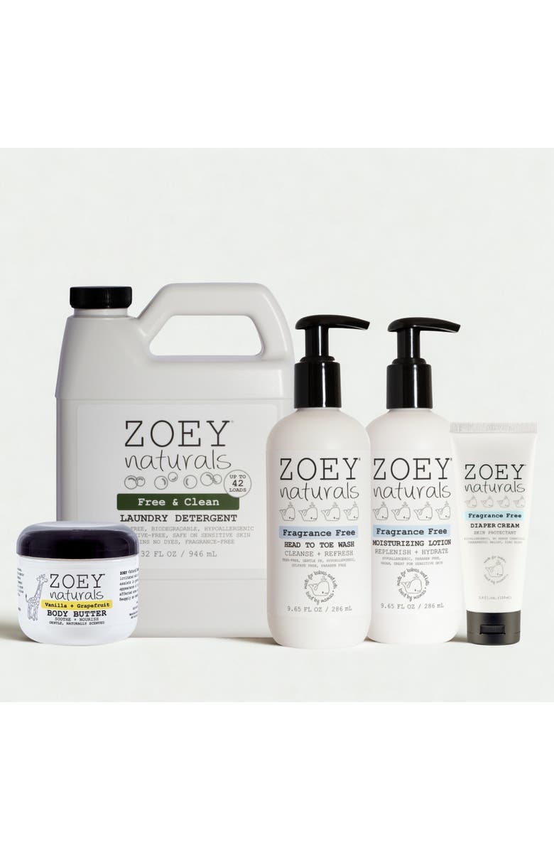 Zoey Naturals Sensitive Care Essentials, Alternate, color, NO COLOR