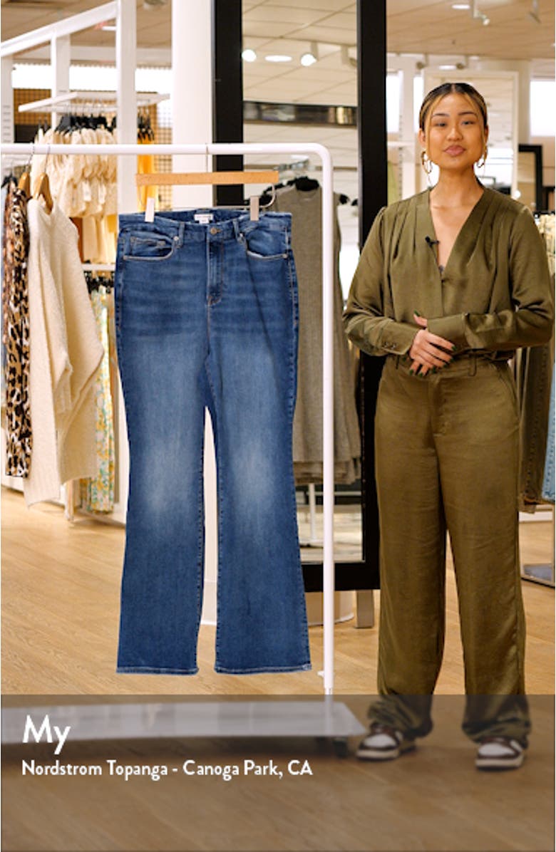 Always Fits Good Classic High Waist Bootcut Jeans, sales video thumbnail