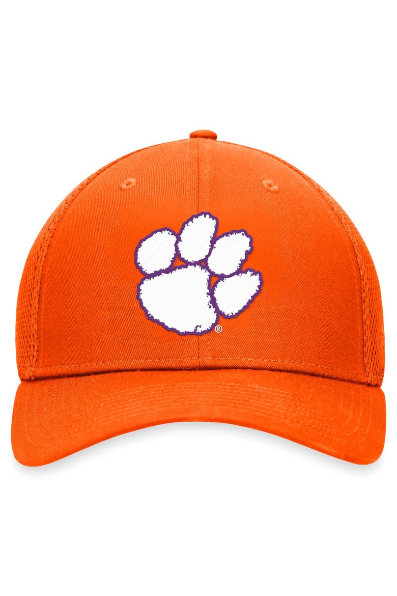 Men's Top of the World Orange Clemson Tigers Spacer Flex Hat, Alternate, color, Orange