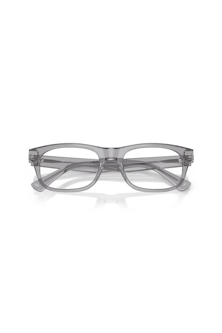 52mm Rectangle optical glasses, Alternate, color, Grey