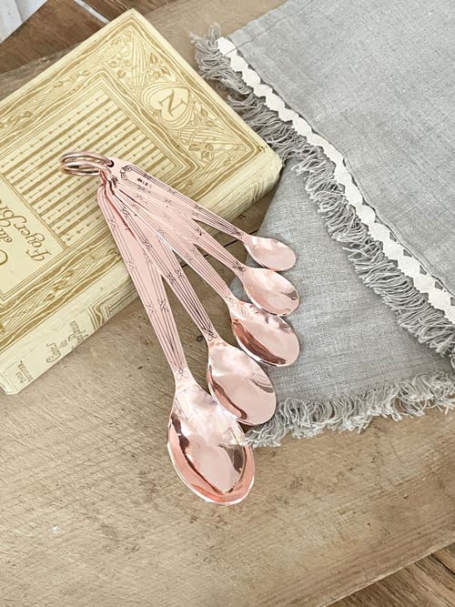Shop Coppermill Kitchen Vintage Inspired Copper Measuring Spoons