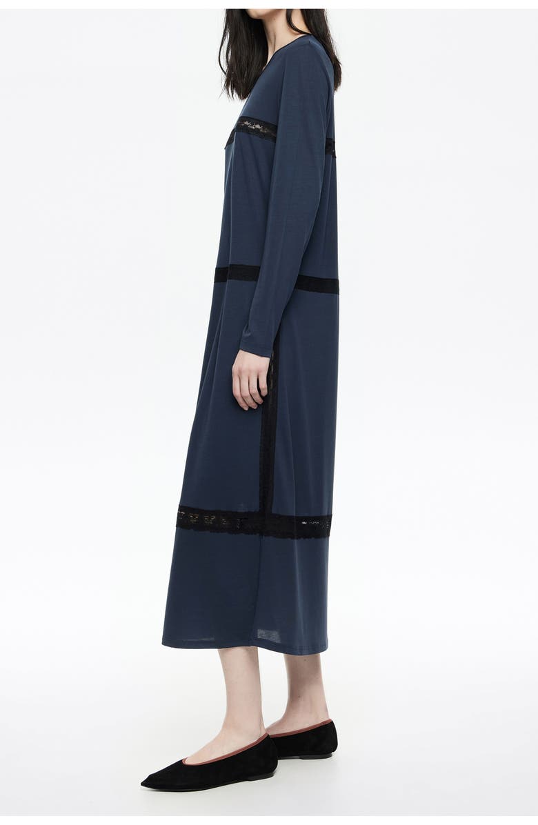 Bimba y Lola Lace T-shirt dress, Alternate, color, 