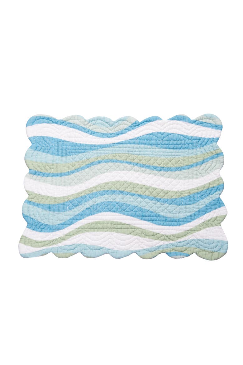 Sea Turtle Cove Placemats, Set of 6, 13" x 19", Alternate, color, Pink