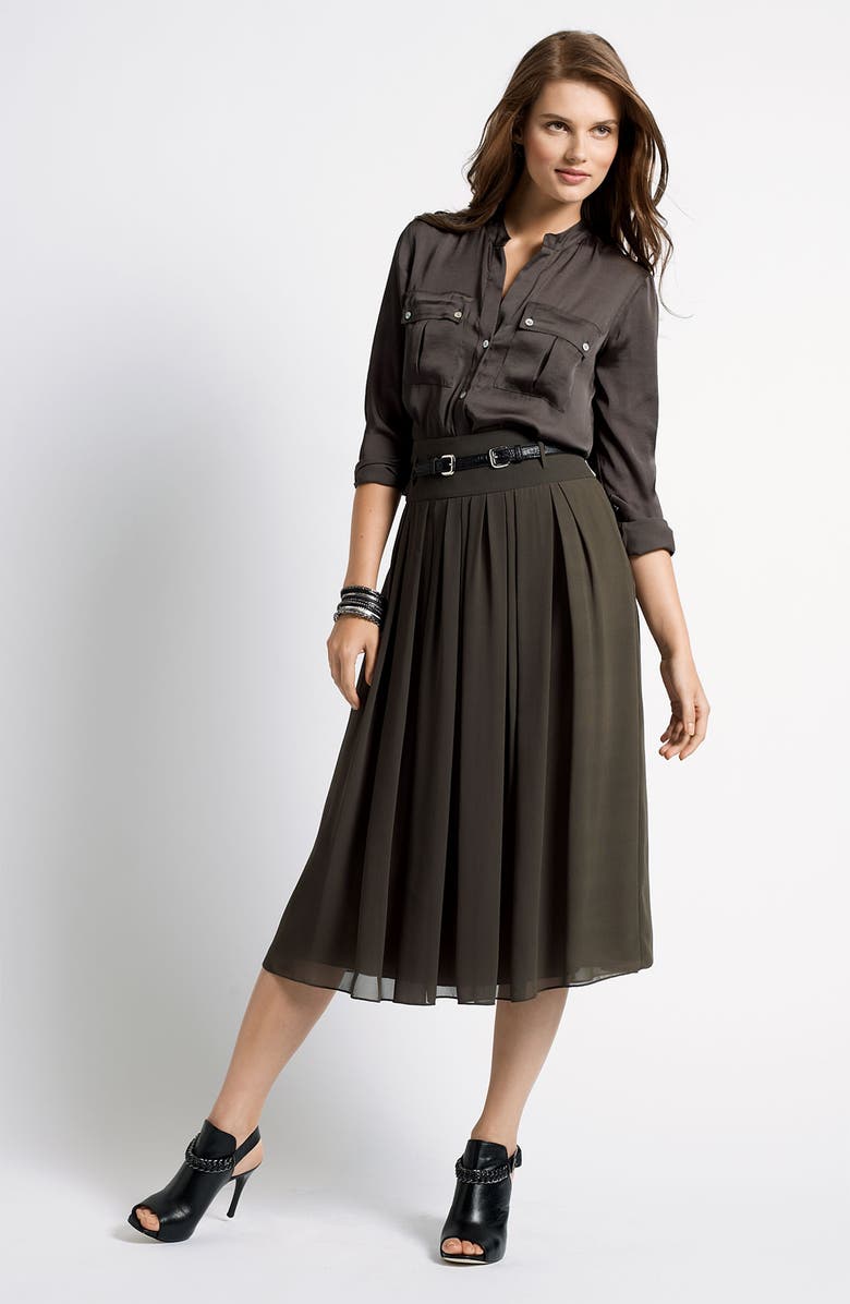 Vince Camuto Long Chiffon Skirt, Alternate, color,