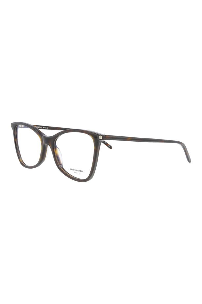 53mm Cat Eye Optical Frames, Alternate, color, HAVANA HAVANA TRANSPARENT
