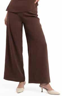 BY DESIGN Iced Tea Wide Leg Pants