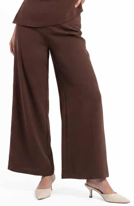 BY DESIGN Iced Tea Wide Leg Pants