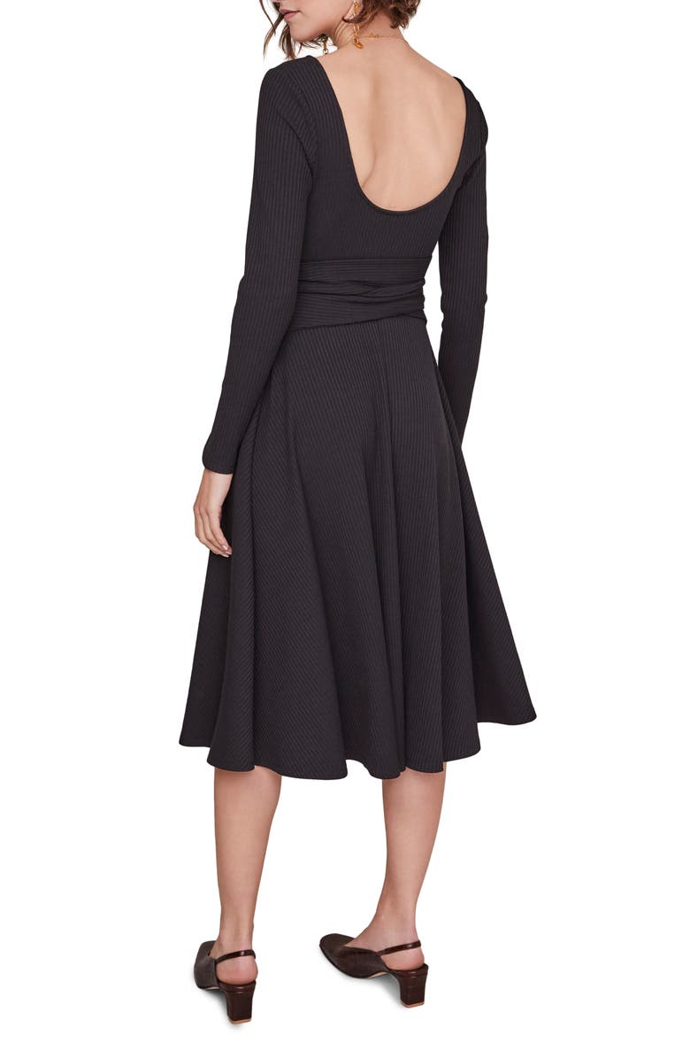 ASTR the Label Sinclair Midi Dress, Alternate, color, 