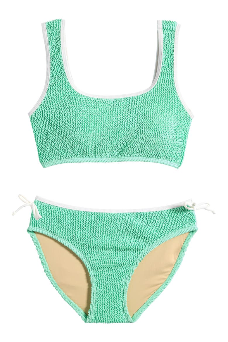 Crinkle Mint 2-Piece Swimsuit, Main, color, MINT