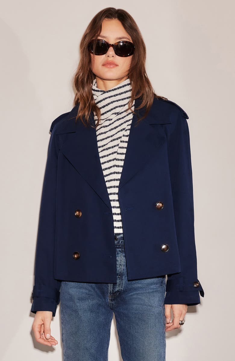 FIFTEEN TWENTY Abbey Stripe Textured Cotton Blend Sweater, Alternate, color,