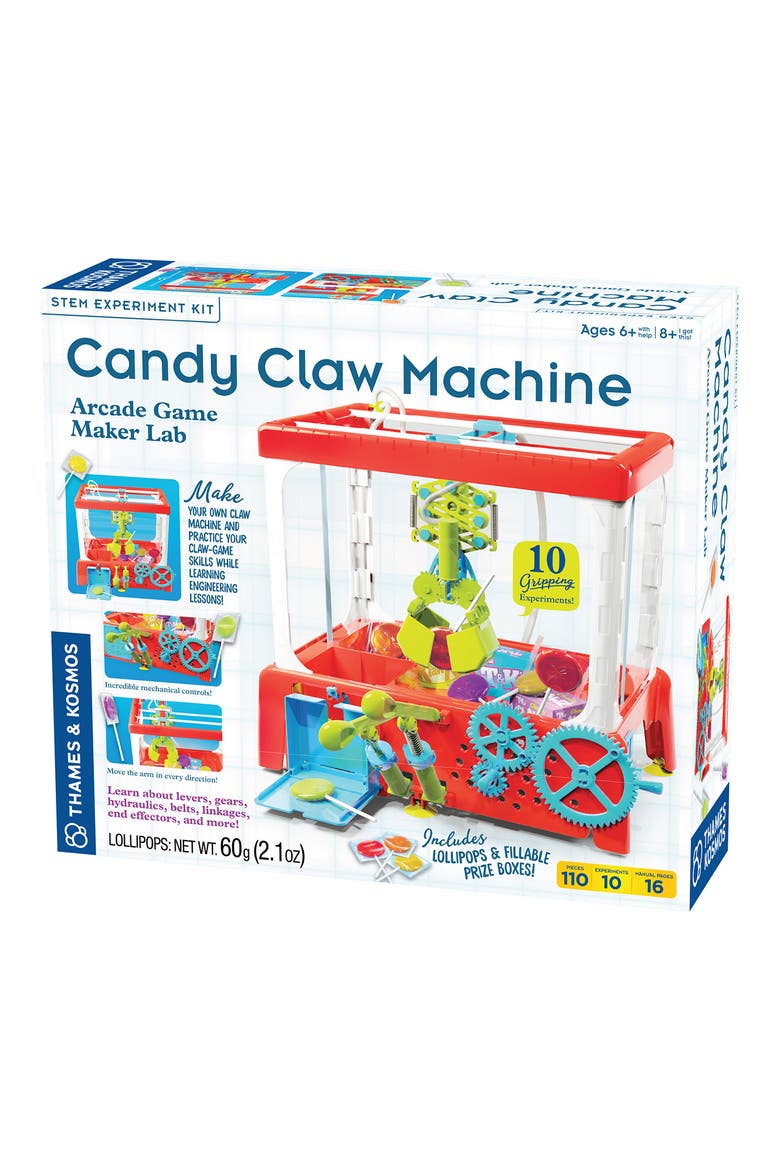 Candy Claw Machine Kit, Alternate, color, RED