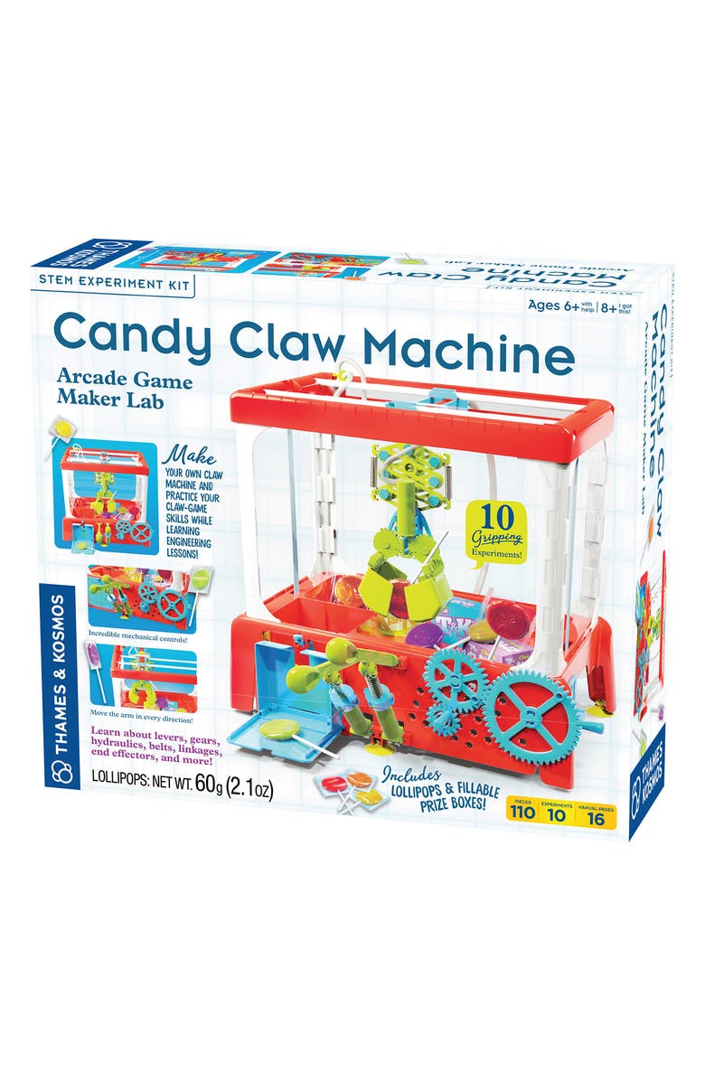 Thames & Kosmos Candy Claw Machine Kit, Alternate, color, 