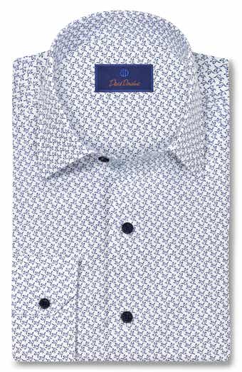 Bird Print Cotton Sport Shirt