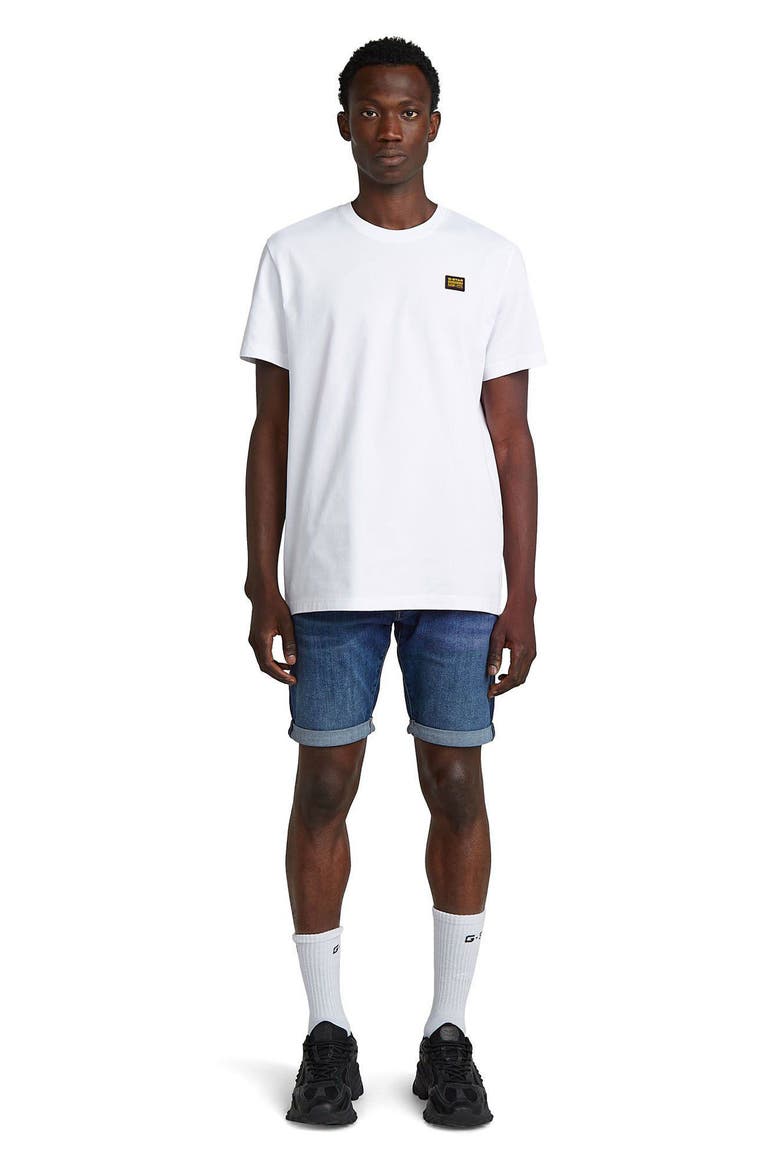 3301 Slim Fit Shorts, Alternate, color, MEDIUM AGED