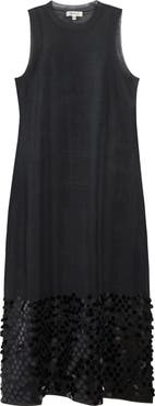 ZANKOV Molly Paillette Mesh Gown